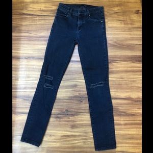 J Brand size 24 dark blue skinny jeans